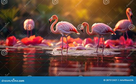 Flamingo magic motion
